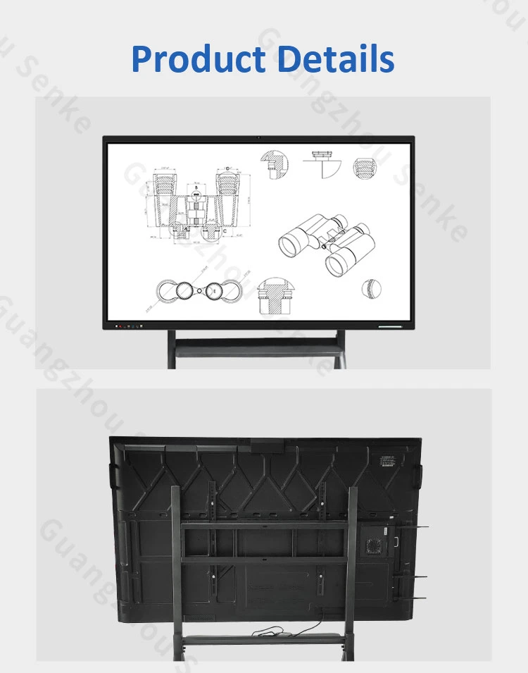 OEM Manufacturers Ifpd Ifp Android Windows 65 75 86 98 100 Inch 4K Display Smart Board Touch Screen Digital All in One PC Interactive Flat Panel for Education