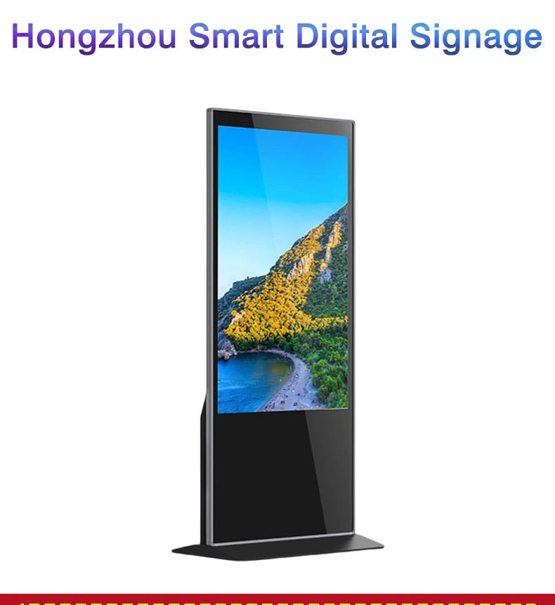 LCD Advertising Display Android Network 4G WiFi Digital Signage Information Kiosk with Remote Control